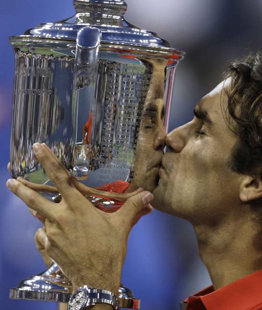 Us Open 2008: Federer b. Murray (Gb) 6-2 7-5 6-2. (Lapresse)